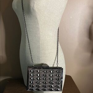 Crossbody or clutch chain strap beaded